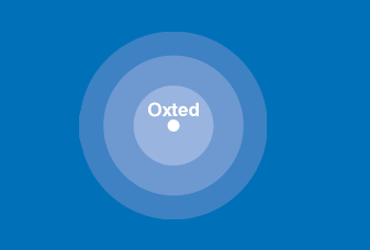 Training Area around Oxted Surrey
